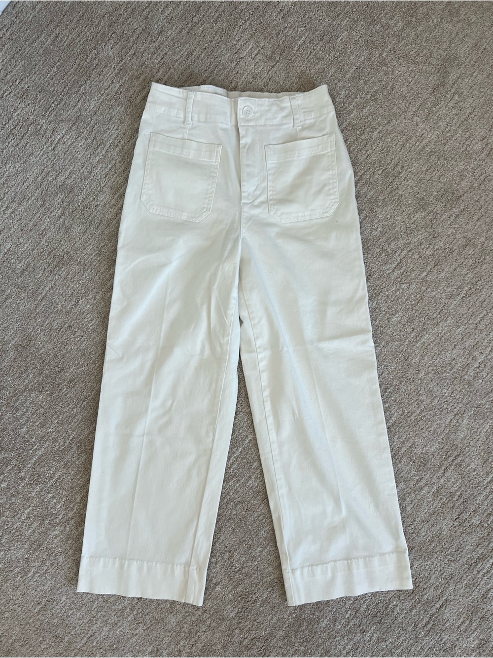 Brand new Cotton Bagatelle Pocket Stretch Wide Leg Pants size 2, white pants